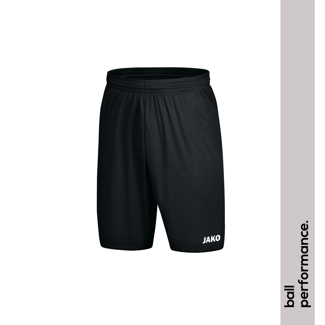 JAKO Sporthose Manchester 2.0 ohne Innenslip schwarz