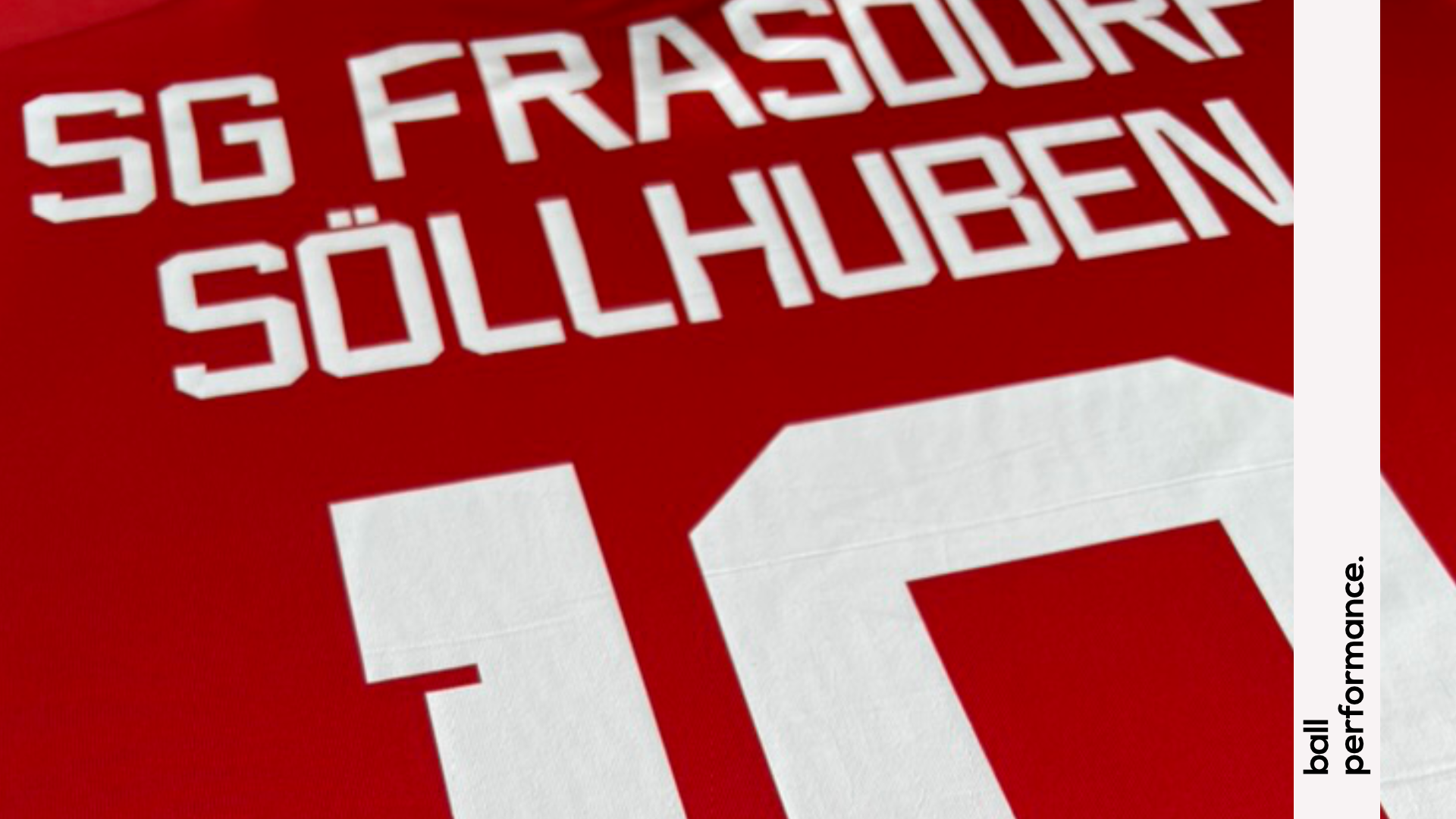 Neue Trikots für die SG Frasdorf Söllhuben