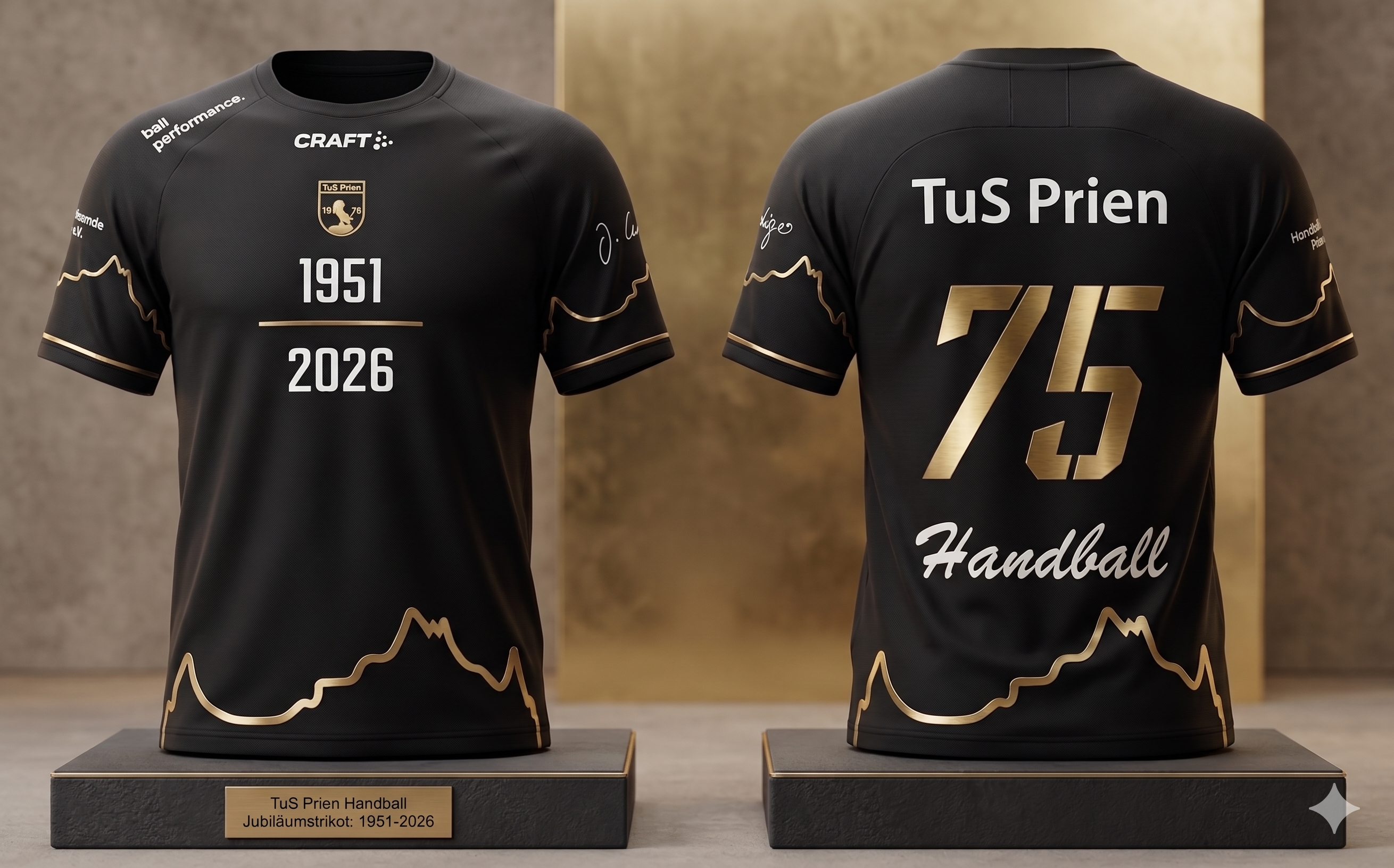 TuS Prien Handball Jubiläumstrikot "75 Jahre" 1951-2026