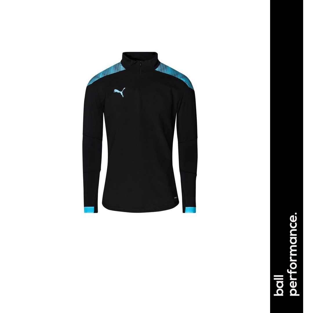 Puma ftblNXT 1/4 Zip Top schwarz/blau